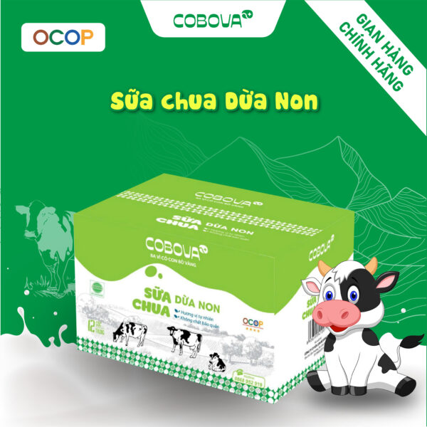 Sữa Chua Dừa Non COBOVA