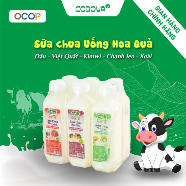 Sữa Chua Hoa Quả Hiệu Con Bò Vàng