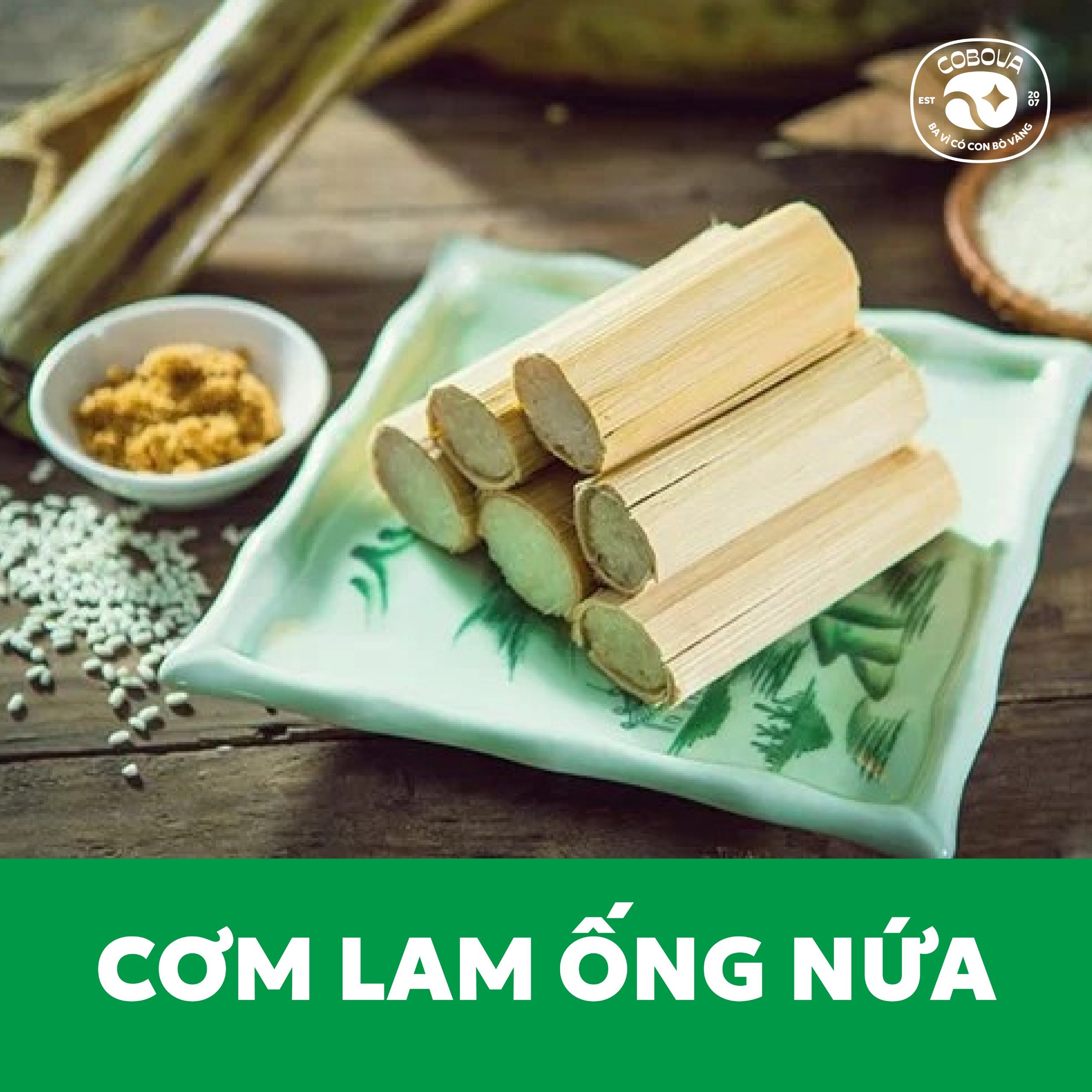 Cơm lam ống nứa Ba Vì