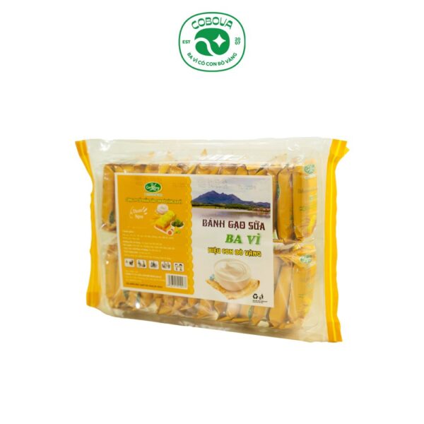 Bánh Gạo Sữa Ba Vì Hiệu Con Bò Vàng Vị Phô Mai - Ảnh 2