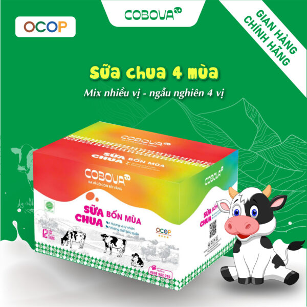 Sữa Chua Bốn Mùa COBOVA