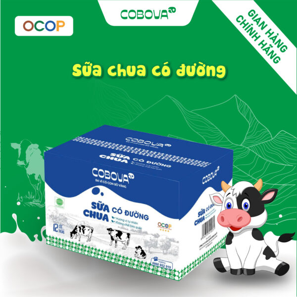 Sữa Chua Có Đường COBOVA