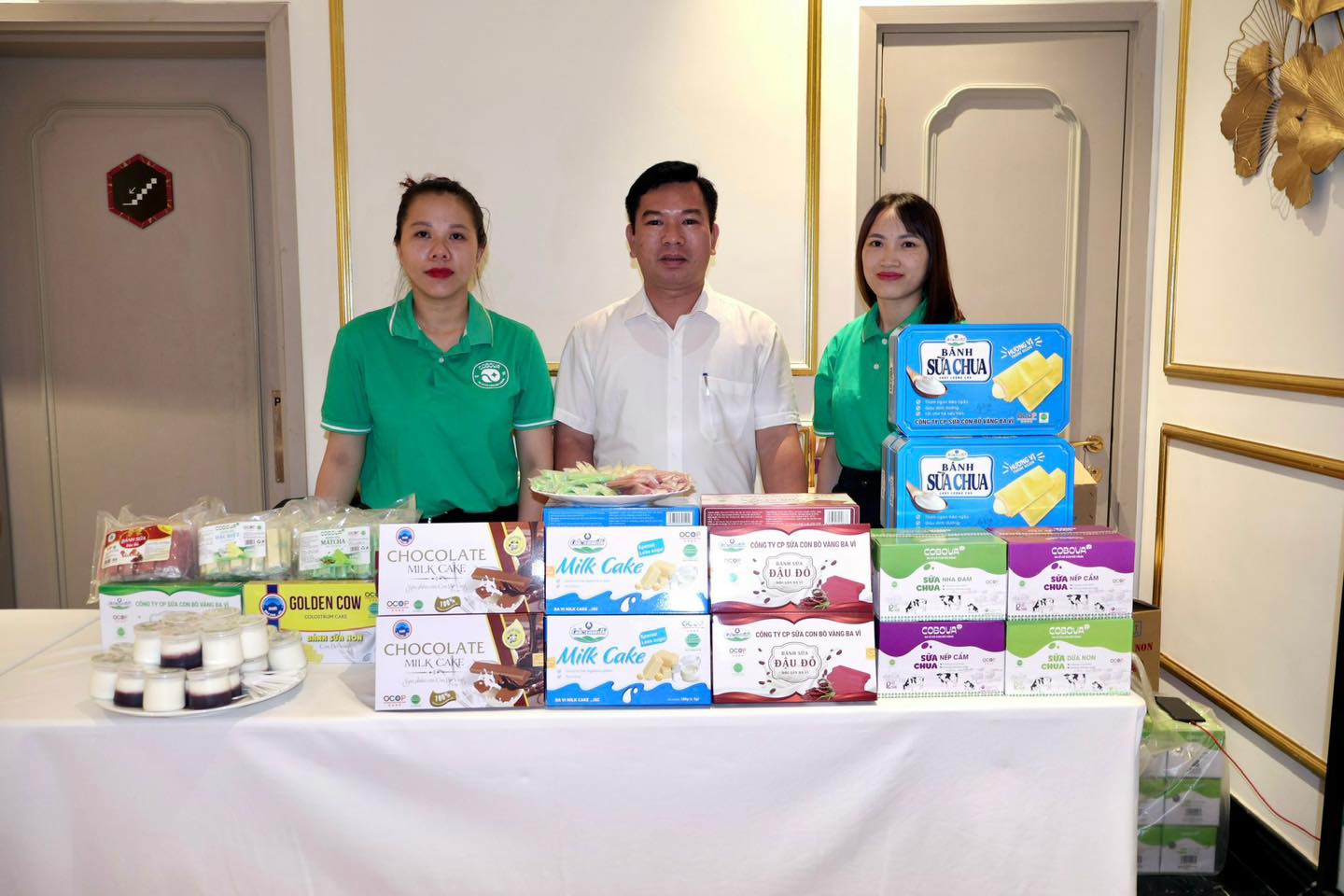 TGĐ Đào Xuân Trường tham gia giới thiệu sản phẩm COBOVA tại sự kiện ra mắt sàn xuất khẩu Source Vietnam