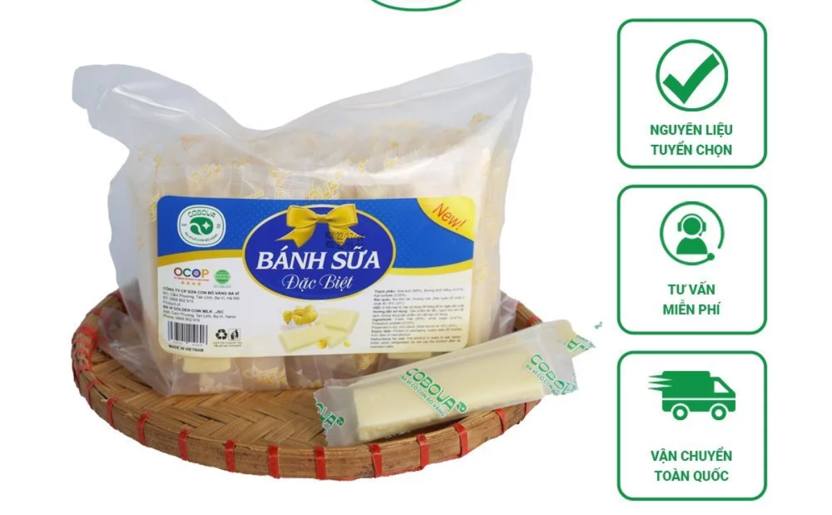 bánh sữa ít đường