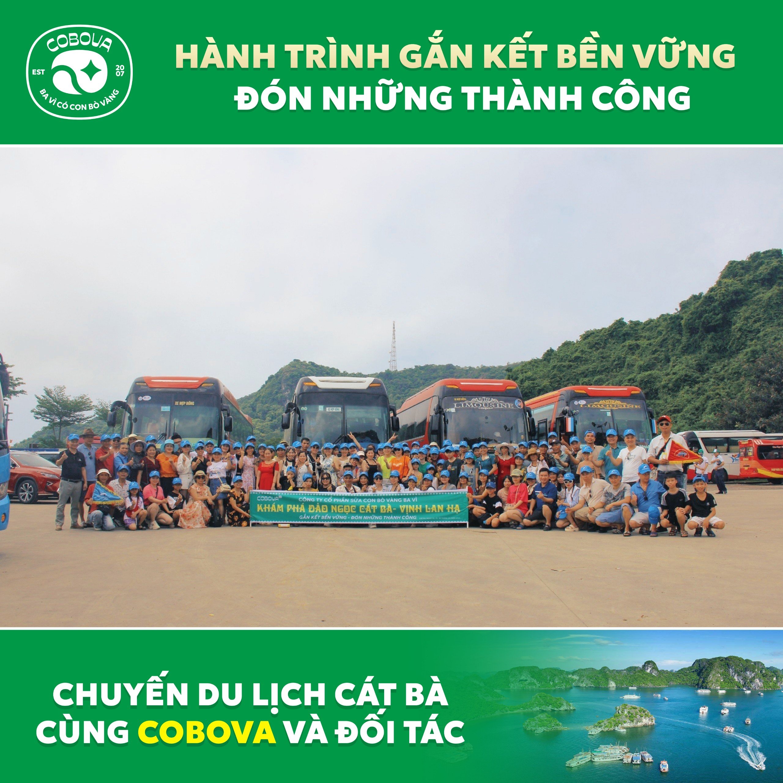 Chuyến du lịch Cát Bà cùng COBOVA và đối tác