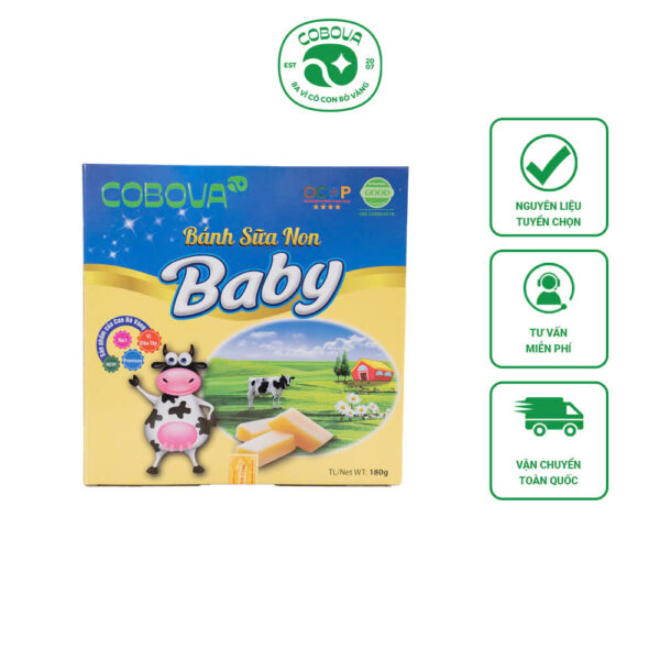 Bánh Sữa Non Baby COBOVA