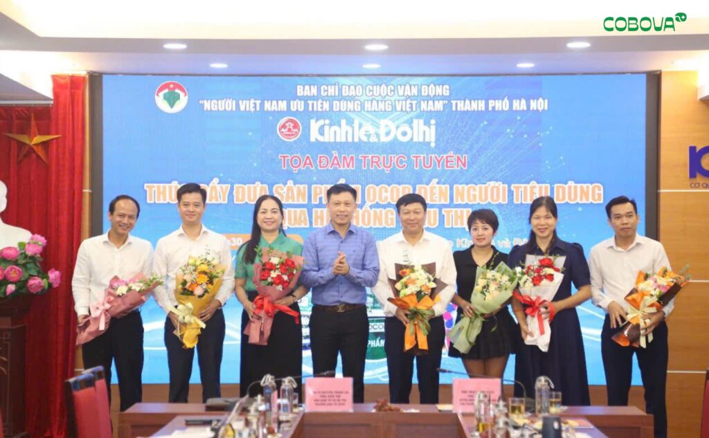 Công Ty CP Sữa Con Bò Vàng Ba Vì Tham Dự Tọa Đàm Trực Tuyến “Thúc Đẩy Đưa Sản Phẩm OCOP Đến Người Tiêu Dùng Qua Hệ Thống Siêu Thị”