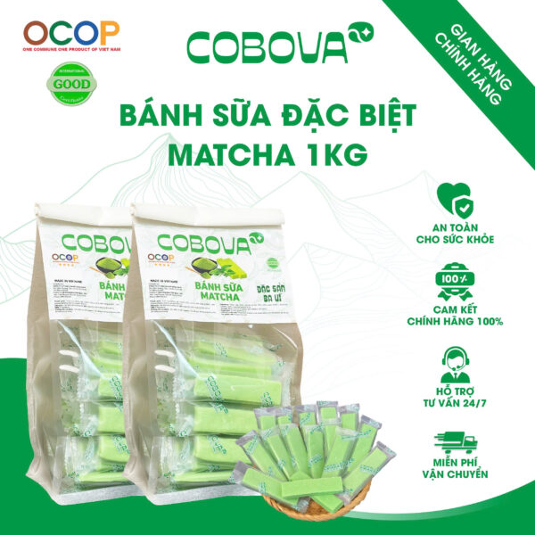 Bánh Sữa Đặc Biệt Matcha  1KG