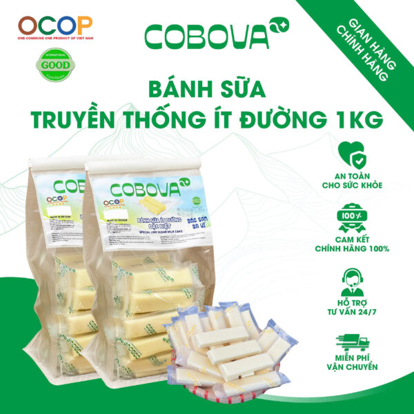 Bánh Sữa Truyền Thống Ít Đường