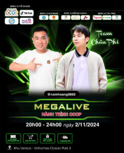 COBOVA tham gia sự kiện Megalive do Hành Trình OCOP tổ chức