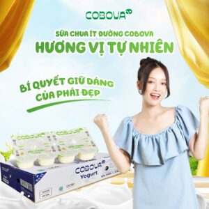 Sữa Chua Ít Đường COBOVA – Hương Vị Tự Nhiên, Bí Quyết Giữ Dáng Chuẩn Xinh Của Phái Đẹp