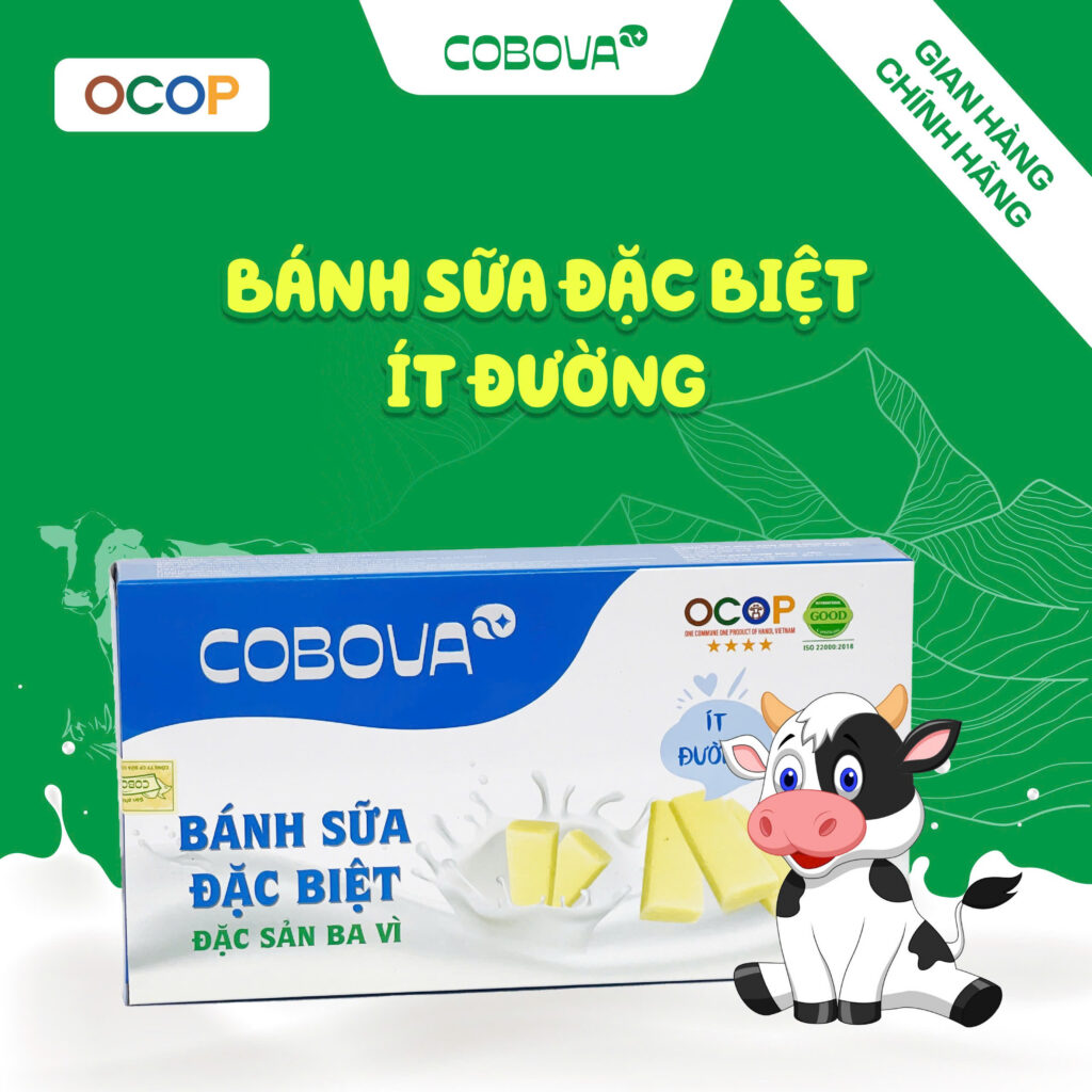 bánh sữa đặc biệt ít đường