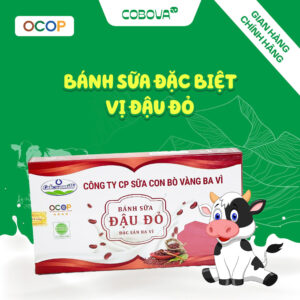 bánh sữa đặc biệt đậu đỏ