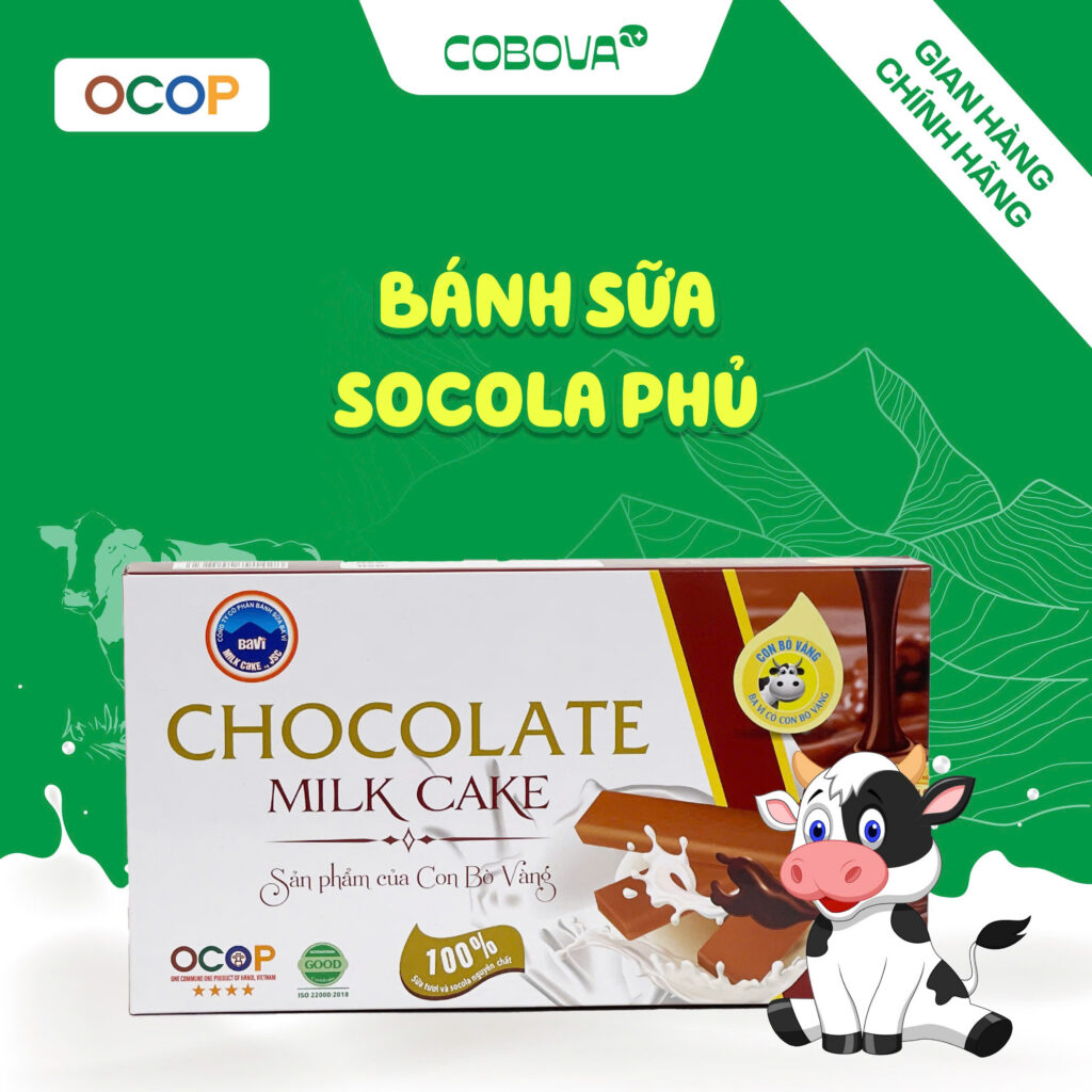 bánh sữa socola