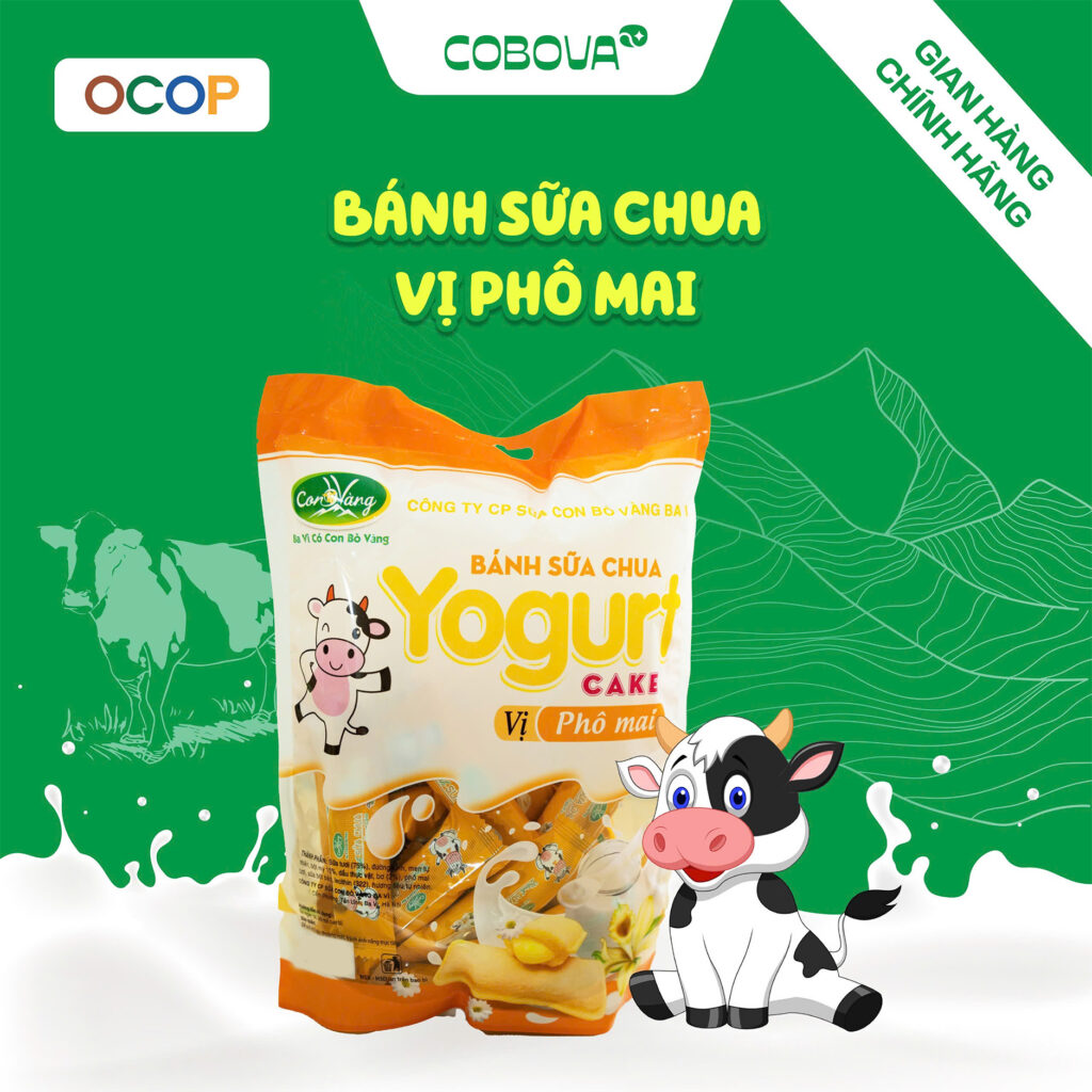 bánh sữa chua vị phô mai