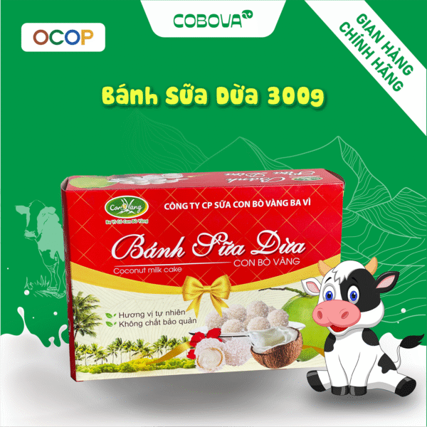 Bánh Sữa Dừa 300g