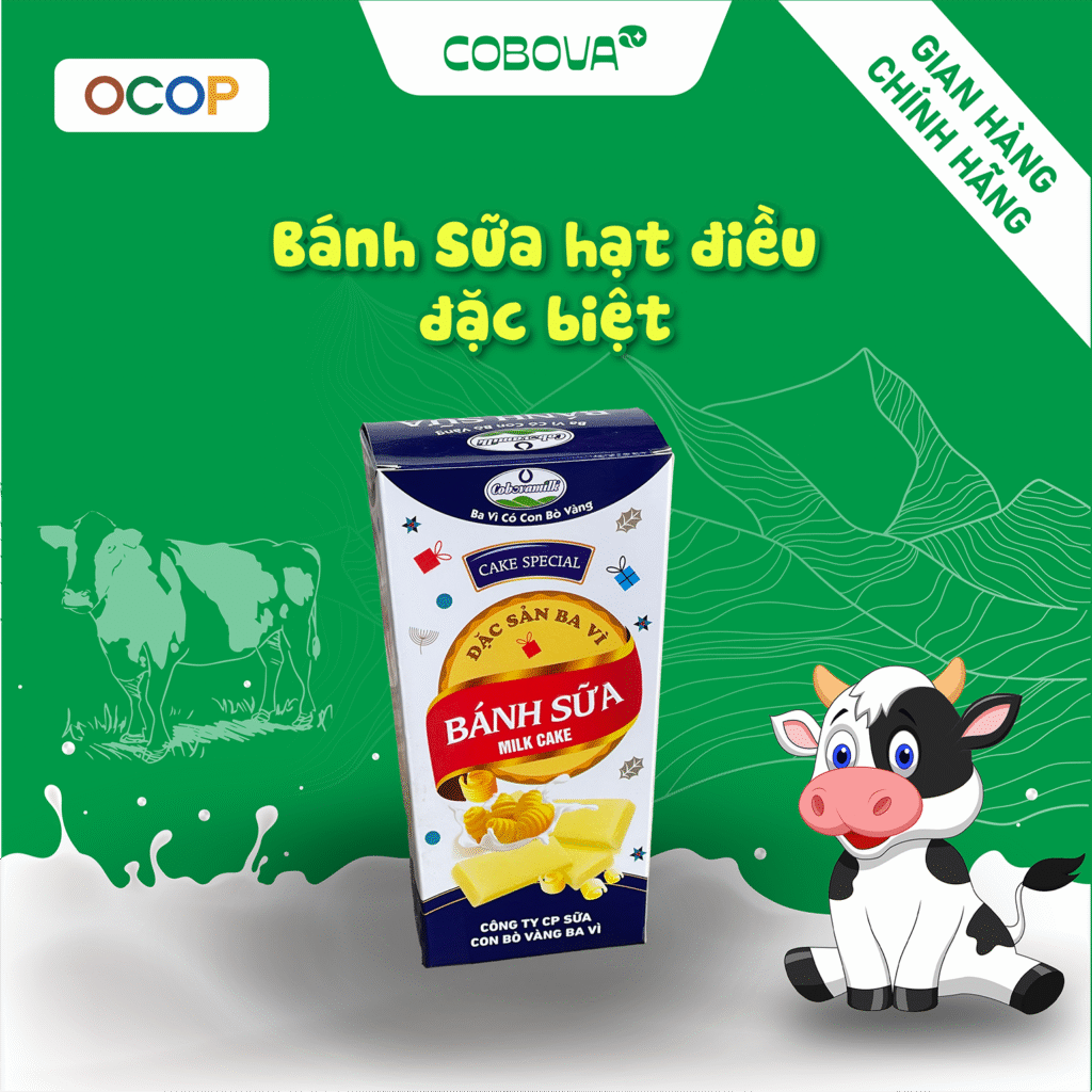 bánh sữa hạt điều đặc biệt