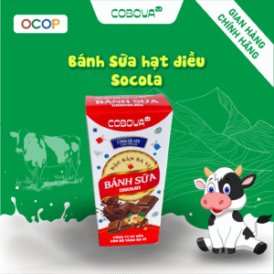 bánh sữa hạt điều socola