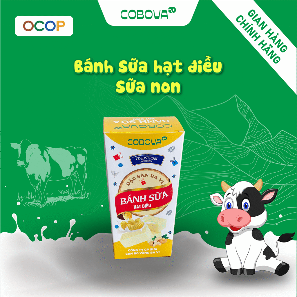 bánh sữa non hạt điều