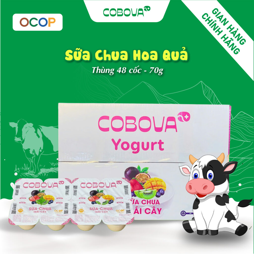 sữa chua hoa quả