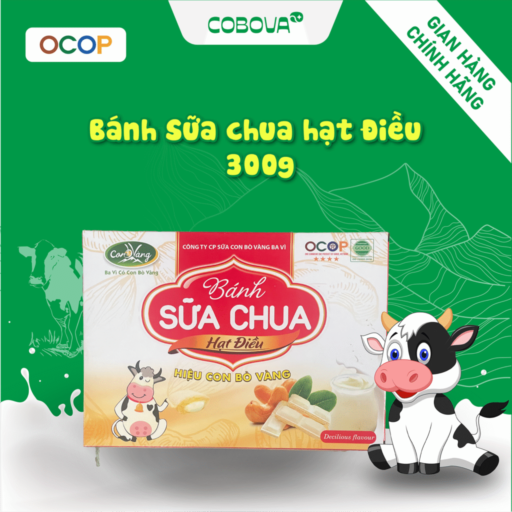 bánh sữa chua hạt điều