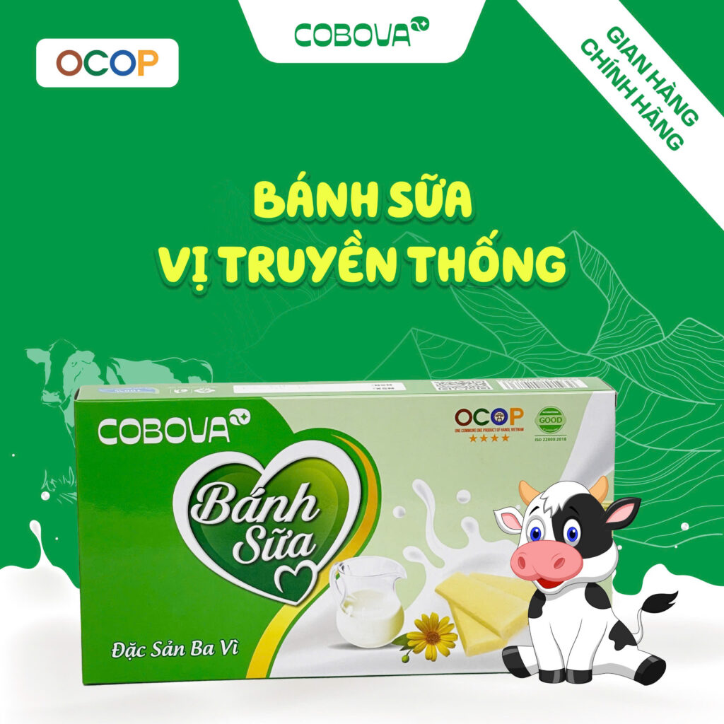 bánh sữa ngọt xanh