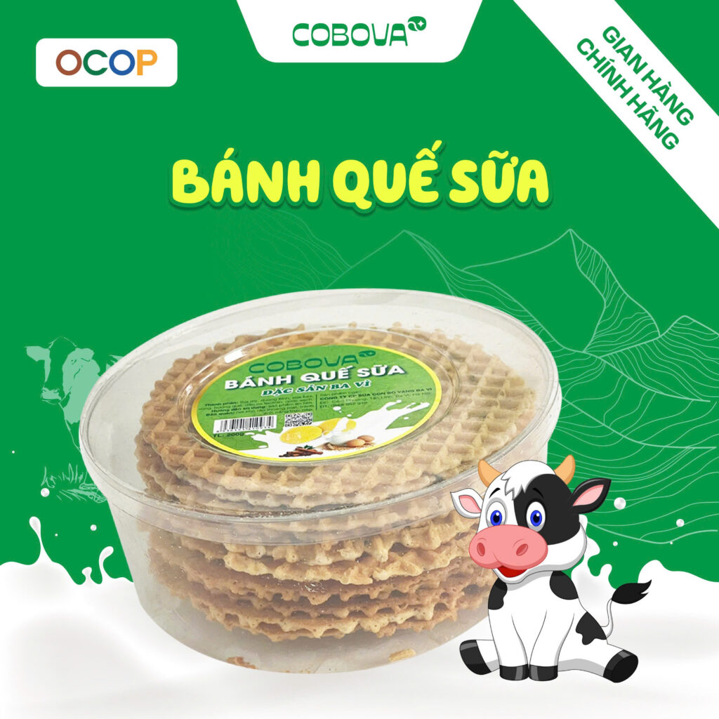 bánh quế sữa