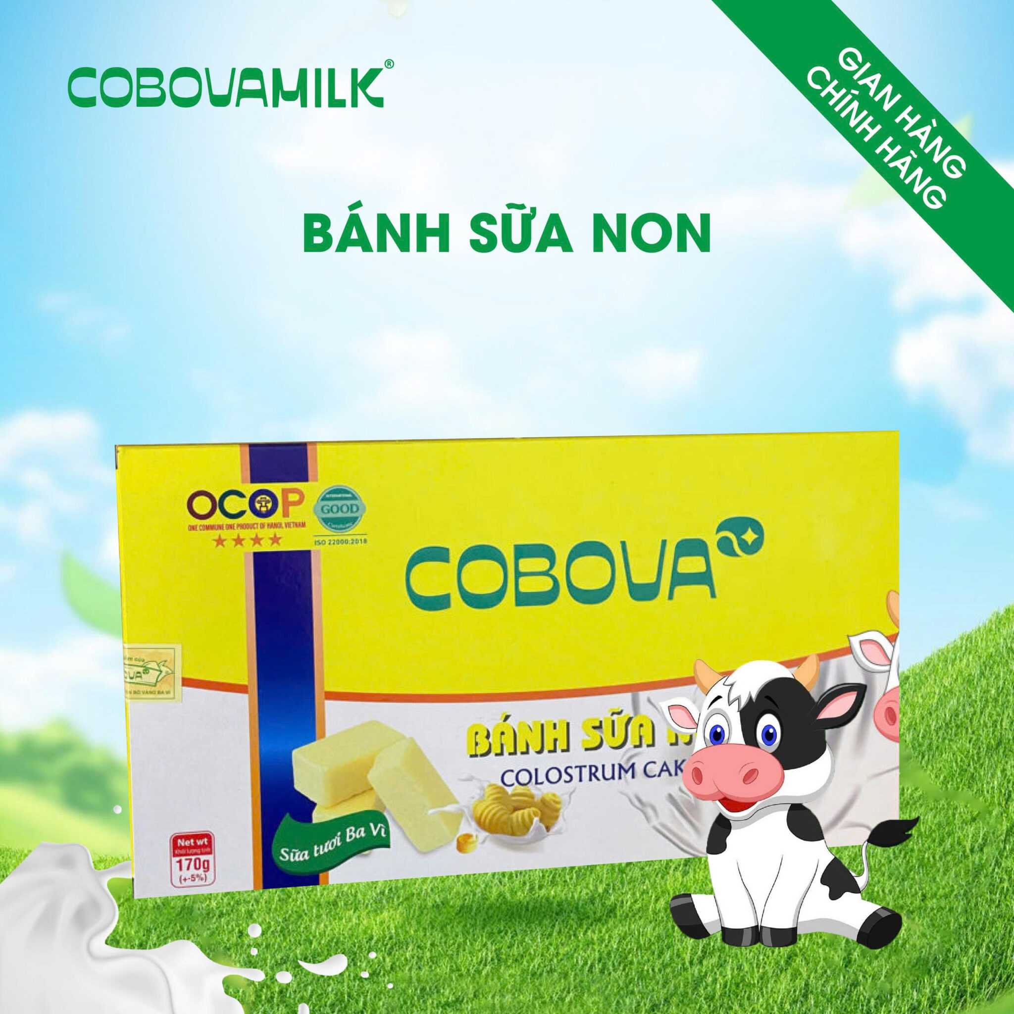 Bánh Sữa Non - Cobova